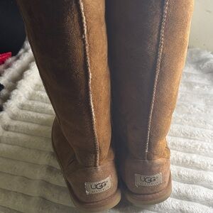 UGG Brown Suede Tall Boots